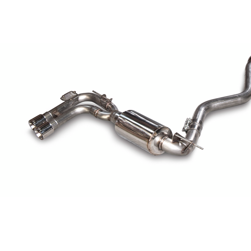 AWE Tuning BMW F3X N20/N26 328i/428i Touring Edition Exhaust Quad Outlet - 80mm Diamond Black Tips-SR1 Performance
