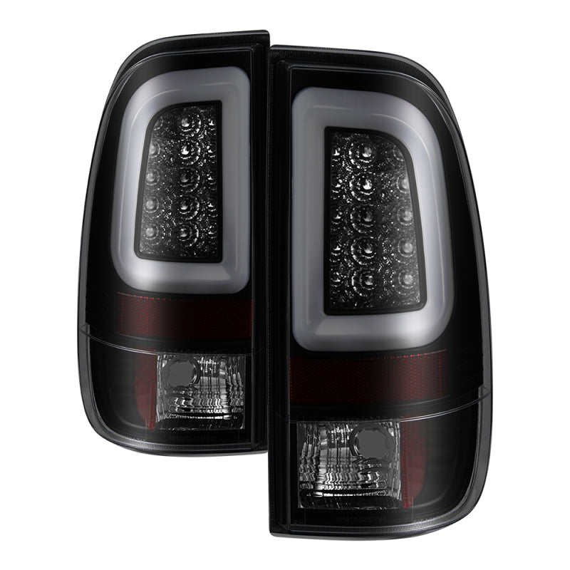 Spyder 97-03 Ford F150 Stylsd. F250 V3 Lght Bar LED Tail Lights - Blk Smk ALT-YD-FF15097V3-LBLED-BSM-SR1 Performance