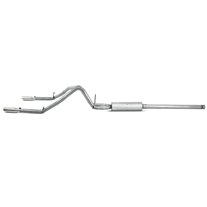 MBRP 2009 Chev/GMC 1500 4.8/5.3L EC/CC (excluding 8 bed) Cat Back Dual Split Rear-SR1 Performance