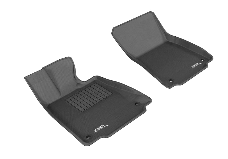 3D MAXpider 2014-2020 Lexus IS Kagu 1st Row Floormat - Black-SR1 Performance
