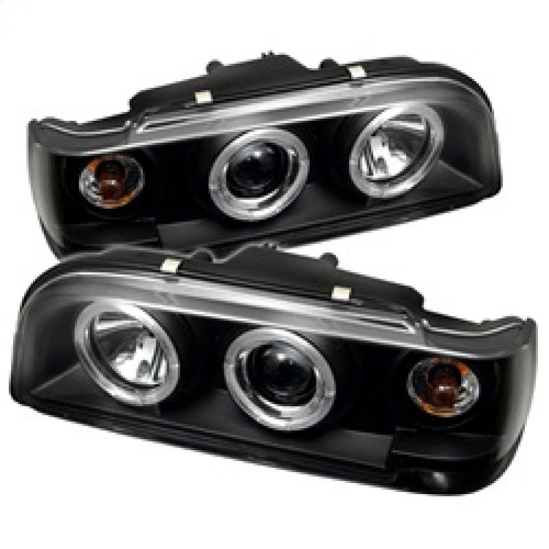 Spyder Volvo 850 93-97 Projector Headlights LED Halo Black High H1 Low H1 PRO-YD-VO85092-HL-BK-SR1 Performance