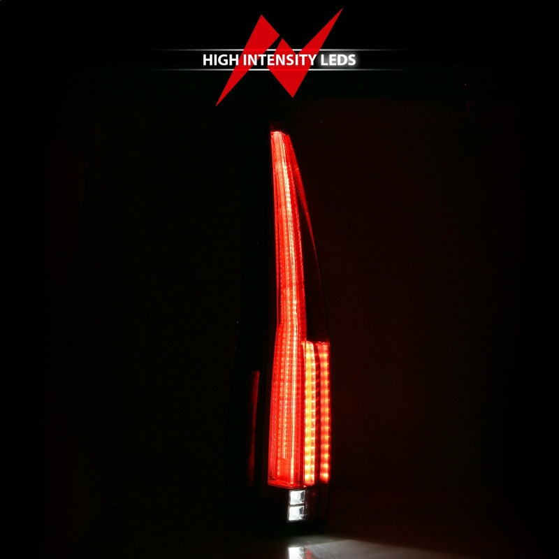 ANZO 2007-2014 Cadillac Escalade Led Taillights Red/Clear-SR1 Performance