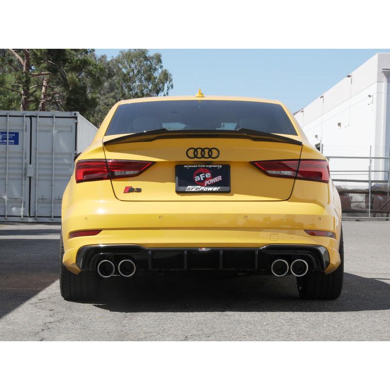 aFe MACHForce XP 3in-2.5in 304SS Exhaust Cat-Back 15-20 Audi S3 L4-2.0L (t) - Polished Tips-SR1 Performance