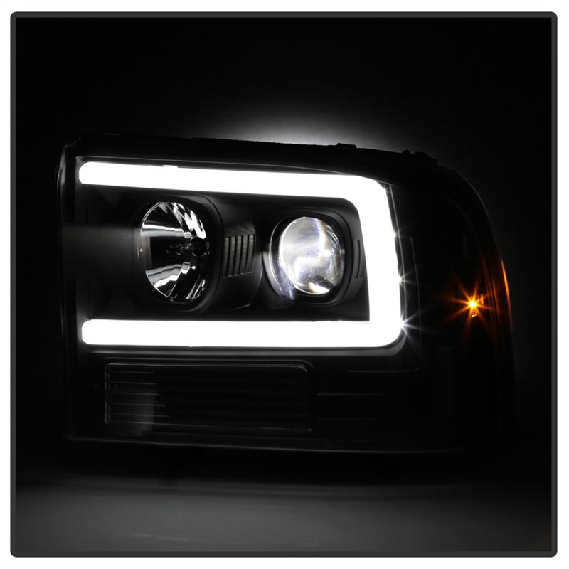 Spyder Ford F-250 99-04/Excursion 00-04 1 Piece LED Headlights - Black PRO-YD-FF25099V2PL-BK-SR1 Performance