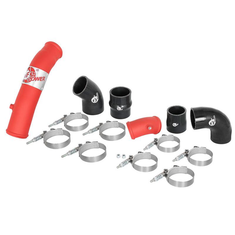 aFe Bladerunner Intercooler Tube Hot/Cold - Red 2017 Honda Civic Type R L4-2.0L (t)-SR1 Performance