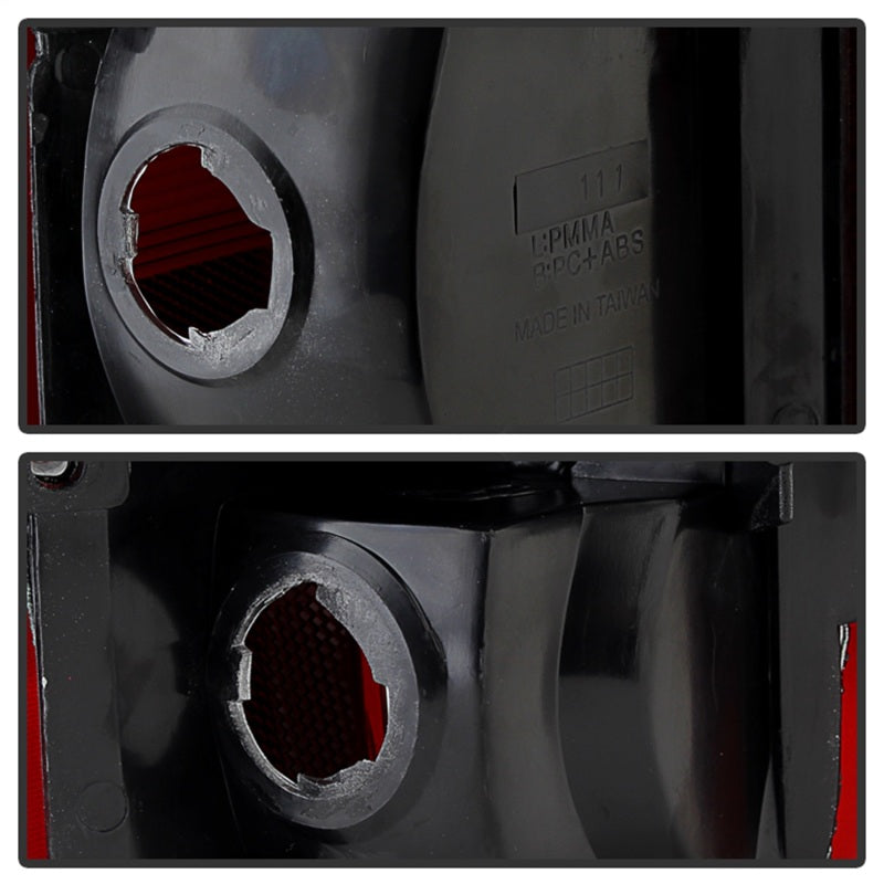 Xtune Ford Bronco F150 F250 F350 F450 92-96 OE Style Tail Lights Red Smoked ALT-JH-FB92-OE-RSM-SR1 Performance