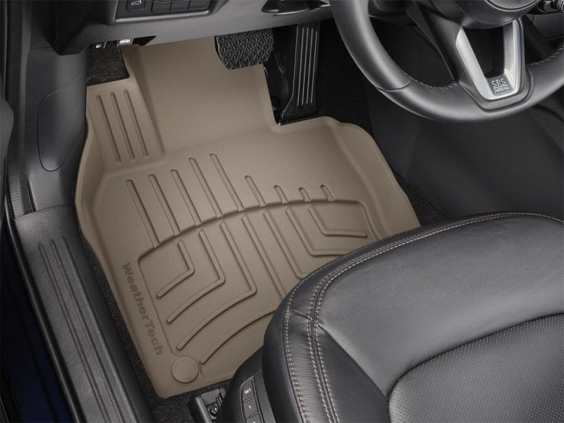 WeatherTech Part 4511871IM Front FloorLiner HP for 2017-2019 Mazda CX-5 in Tan