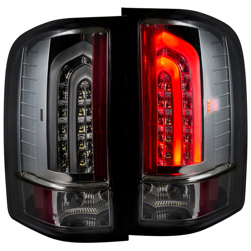 ANZO 2007-2013 Chevrolet Silverado 1500 LED Taillights Smoke G2-SR1 Performance