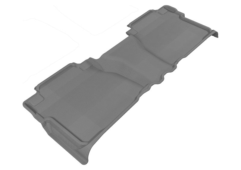 3D MAXpider 2007-2013 Toyota Tundra Double Cab Kagu 2nd Row Floormats - Gray-SR1 Performance