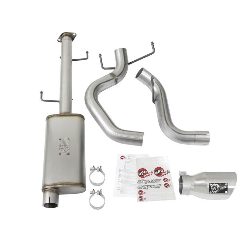 aFe MACH Force Xp 3in SS Cat-Back Single Side Exit Exhaust w/Polished Tips 07-14 Toyota FJ Cruiser-SR1 Performance