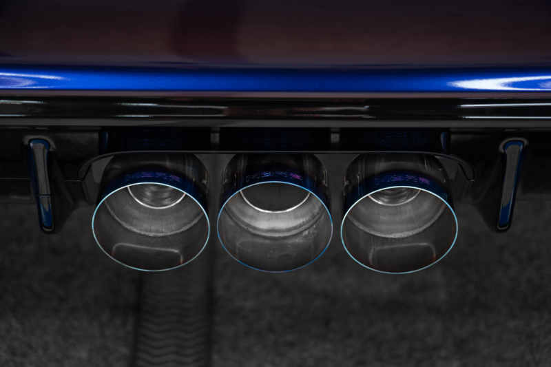 MBRP 23-24 Honda Civic Type R 2.0L T304 SS 3in Cat-Back Exhaust Triple Center Outlet w/ Burnt Tips-SR1 Performance