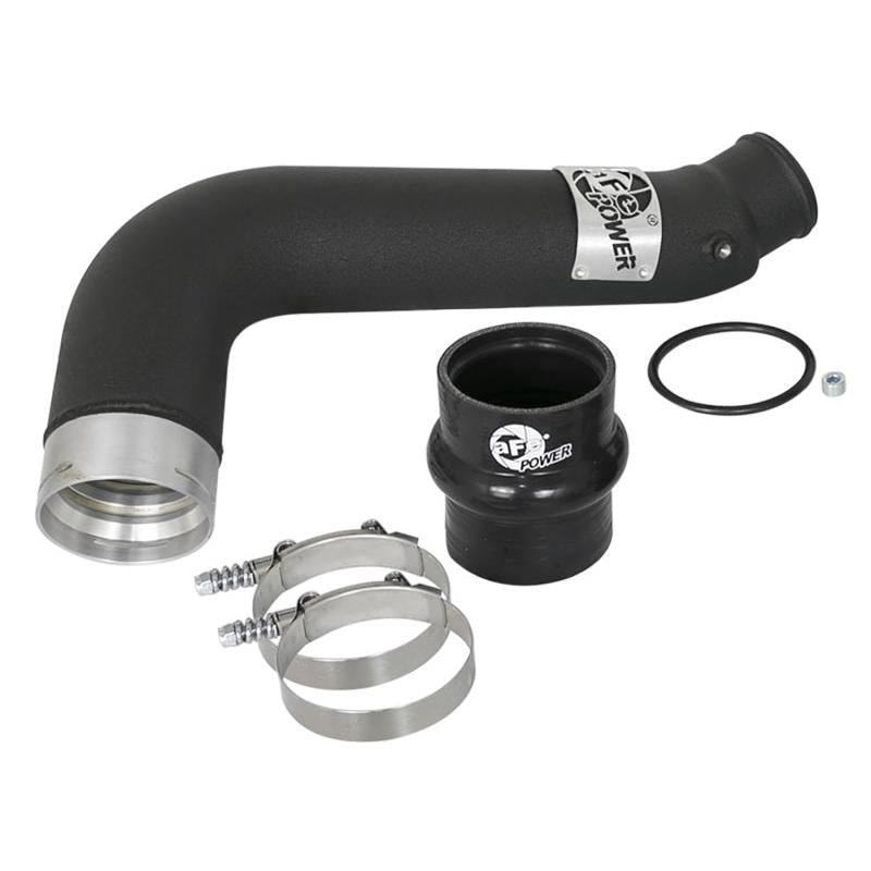 aFe BladeRunner 3in Black Intercooler Tube Cold Side 17-18 GM Diesel Trucks V8 6.6L (td) L5P-SR1 Performance