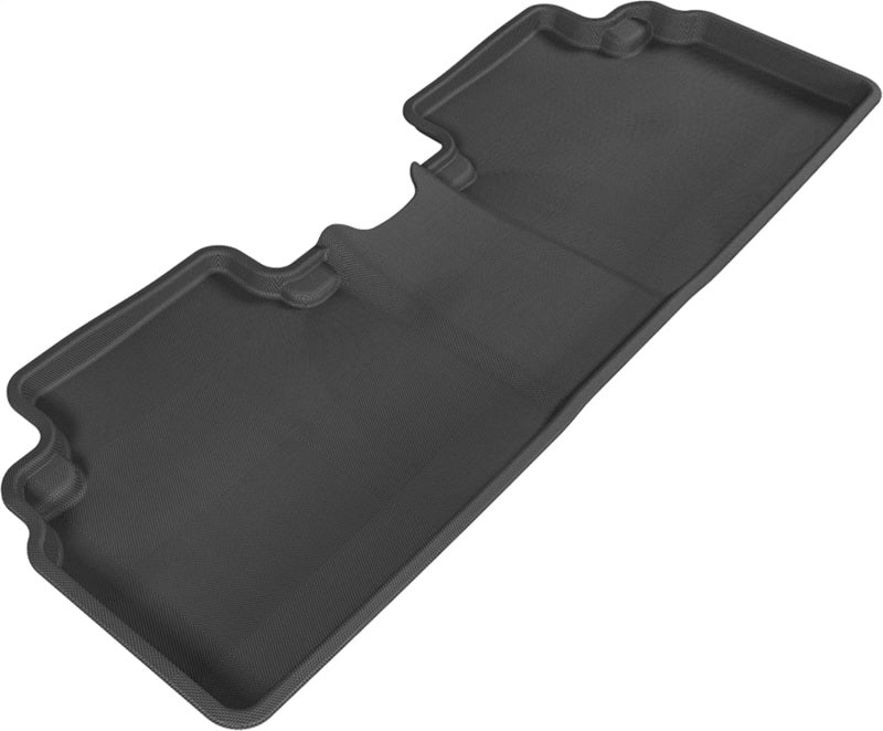 3D MAXpider 2006-2011 Honda Civic Sedan Kagu 2nd Row Floormats - Black-SR1 Performance