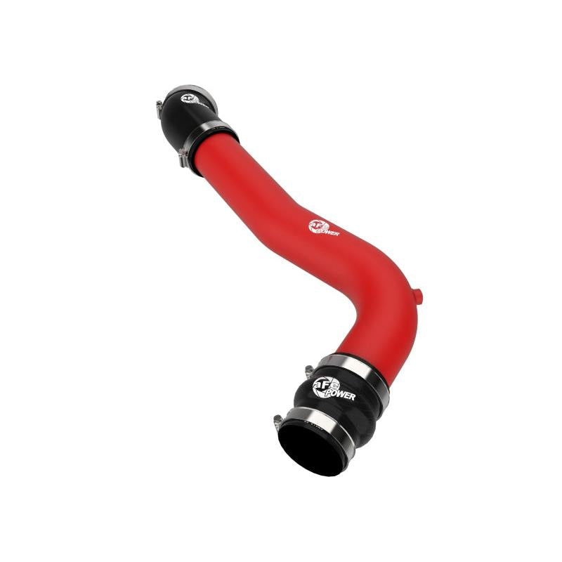 aFe 20-23 Ford Explorer ST V6 3.0L (tt) BladeRunner 2-3/4in Aluminum Cold Charge Pipe - Red-SR1 Performance