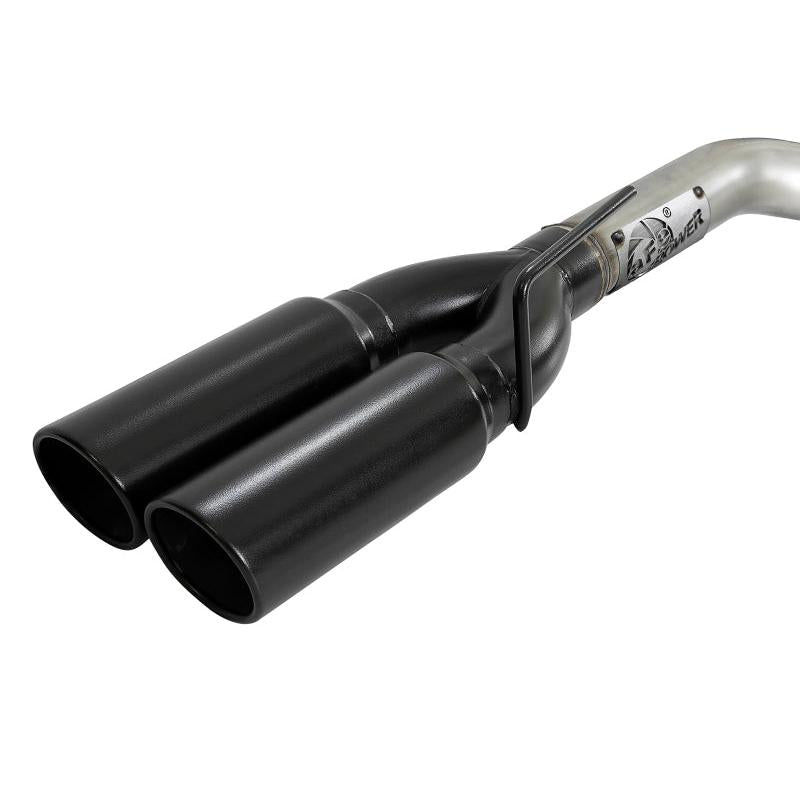 aFe Vulcan Series 4-3in 304SS Exhaust Cat-Back w/ Blk Tips 2019 GM Silverado/Sierra 1500 V8-6.2L-SR1 Performance