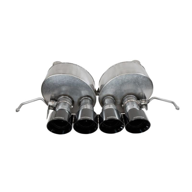 Corsa 2014-2019 Chevrolet Corvette C7 6.2L 2.75in Xtreme Valve-Back w/ Dual NPP & Quad BlackTips-SR1 Performance