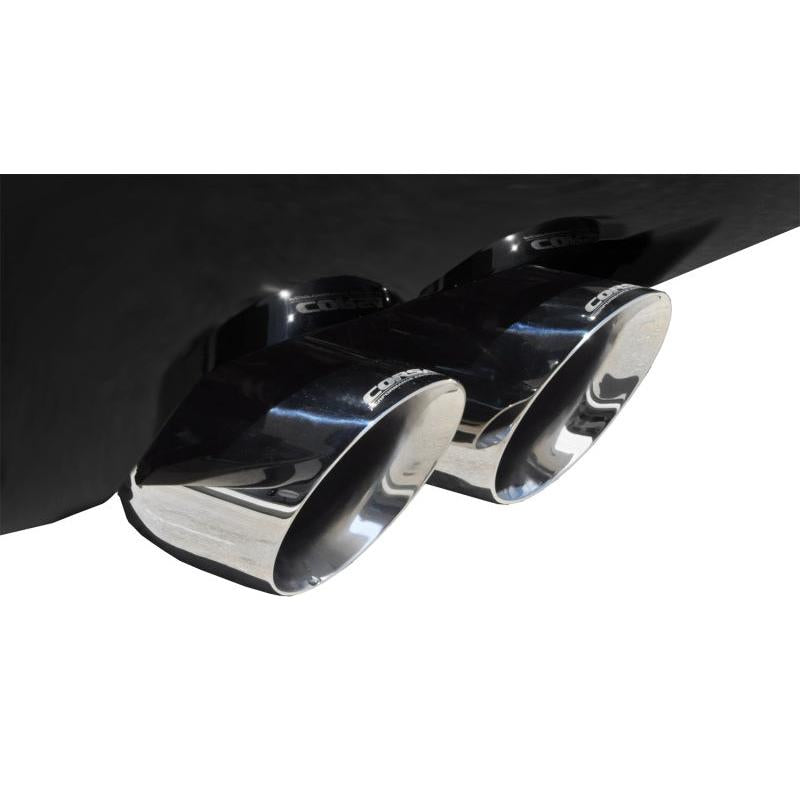Corsa 2012-2014 Cadillac Escalade DUB 6.2L V8 Polished Sport Cat-Back Exhaust-SR1 Performance