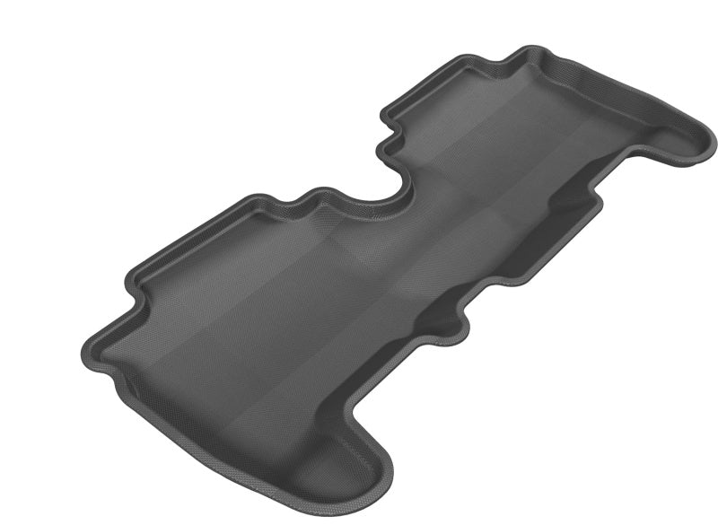 3D MAXpider 2007-2014 Toyota/Scion Yaris Hatchback/XD Kagu 2nd Row Floormats - Black-SR1 Performance