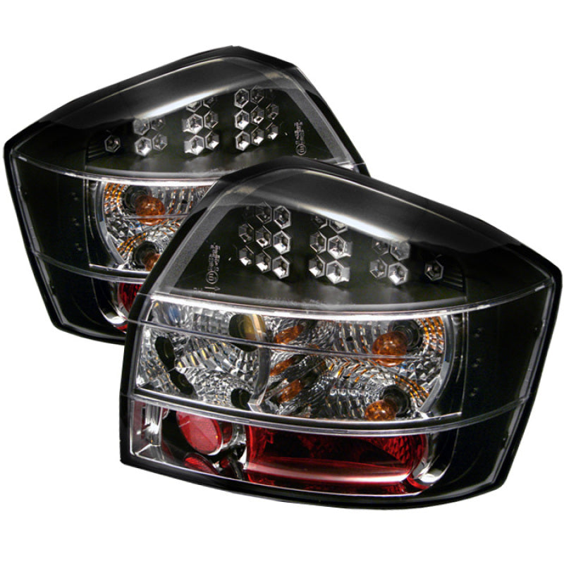 Spyder Audi A4 02-05 LED Tail Lights Black ALT-YD-AA402-LED-BK-SR1 Performance