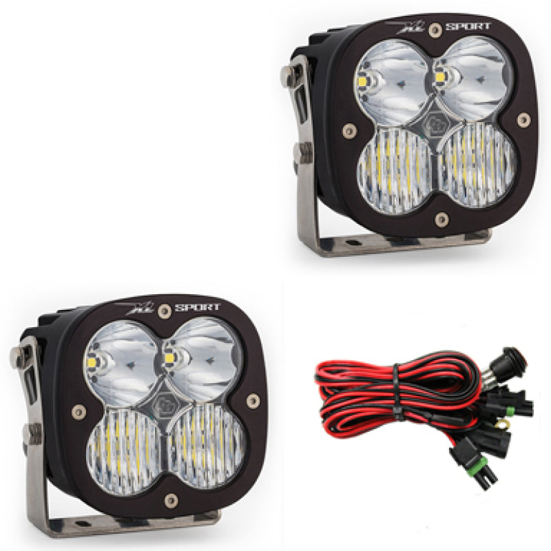 Baja Designs XL Sport Series Driving Combo Pattern Pair LED Light Pods-SR1 Performance