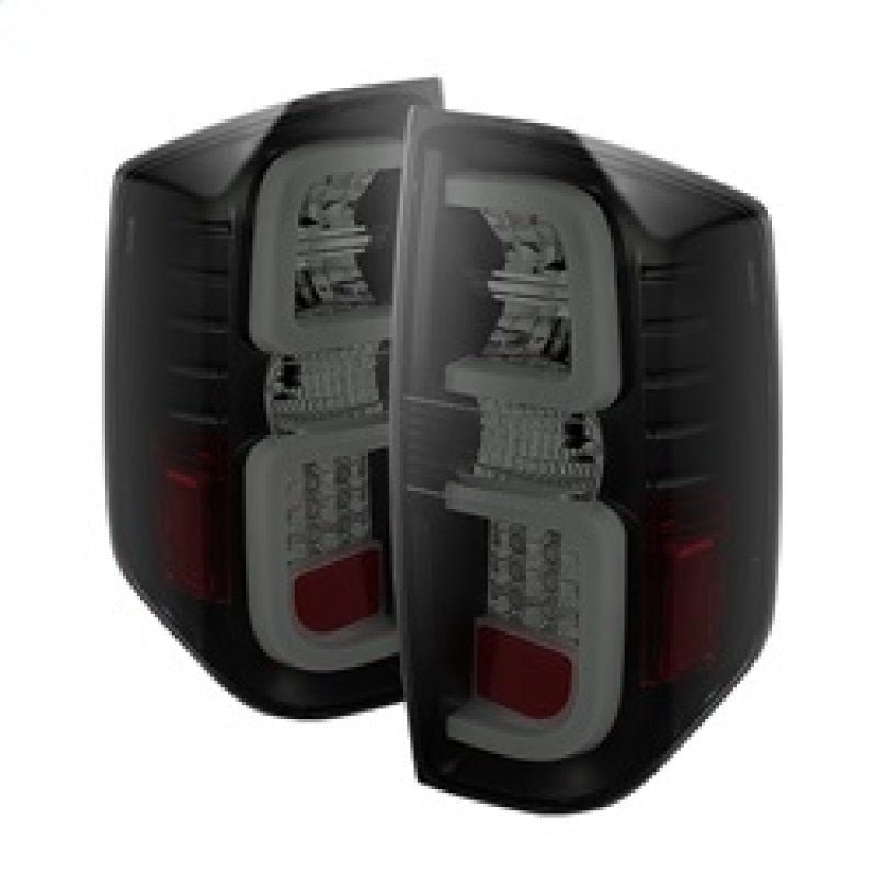 Spyder Toyota Tundra 2014-2016 Light Bar LED Tail Lights Black Smoke ALT-YD-TTU14-LED-BSM-SR1 Performance