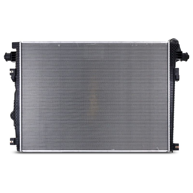 Mishimoto 11-16 Ford F250 6.7L Powerstroke Primary Plastic Radiator - OE Fitment and Reliable Cooling Solution