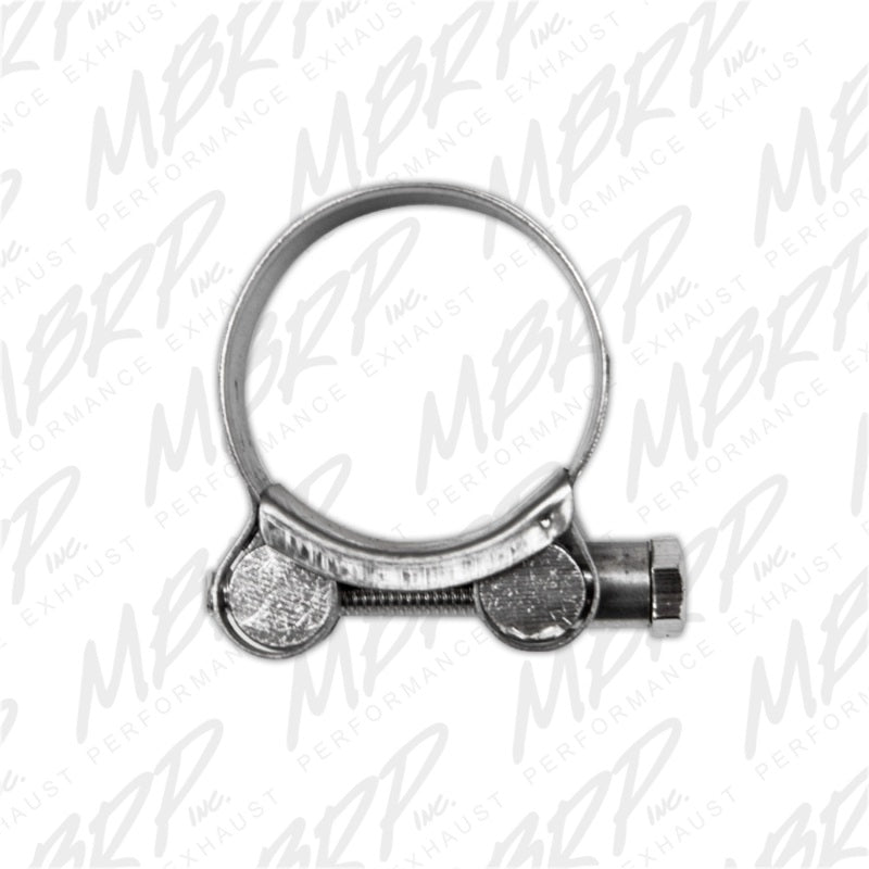 MBRP Universal 1.75in Barrel Band Clamp - Stainless (NO DROPSHIP)-SR1 Performance