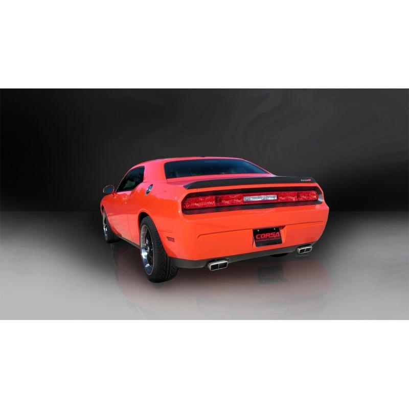 Corsa 2008-2010 Dodge Challenger SRT-8 6.1L V8 Polished Xtreme Cat-Back Exhaust-SR1 Performance