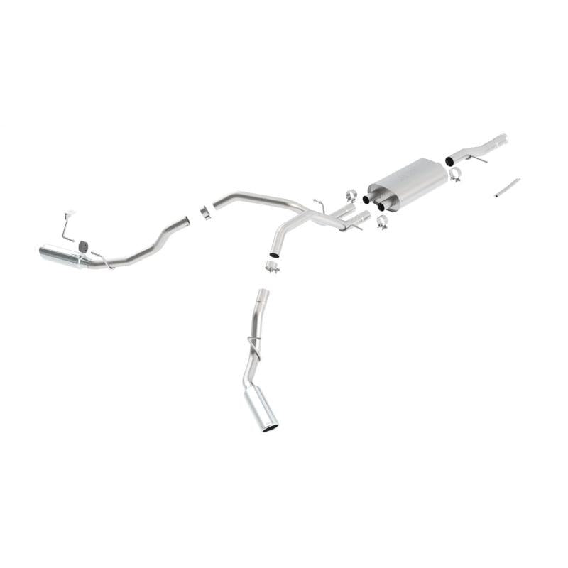 Borla 09-12 Chevrolet Silverado / 09-12 GMC Sierra 1500 WT/SLE/LT 4.8L/5.3L/6.0L SS Catback Exhaust-SR1 Performance