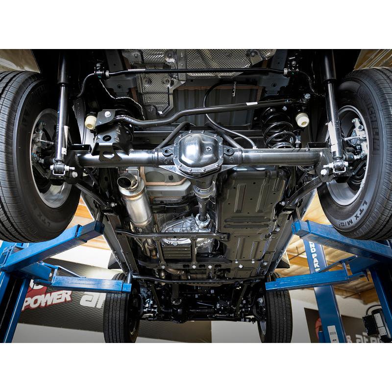 aFe Rock Basher 2.5in 409SS Cat-Back Exhaust System 18-21 Jeep Wrangler (JL) V6 3.6L-SR1 Performance