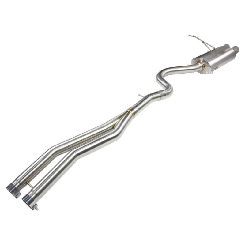 aFe MACHForce Exhaust Cat-Back SS-304 w/ Polished Tips 07-13 BMW 328i (E92/93) L6 3.0L Non-Turbo-SR1 Performance