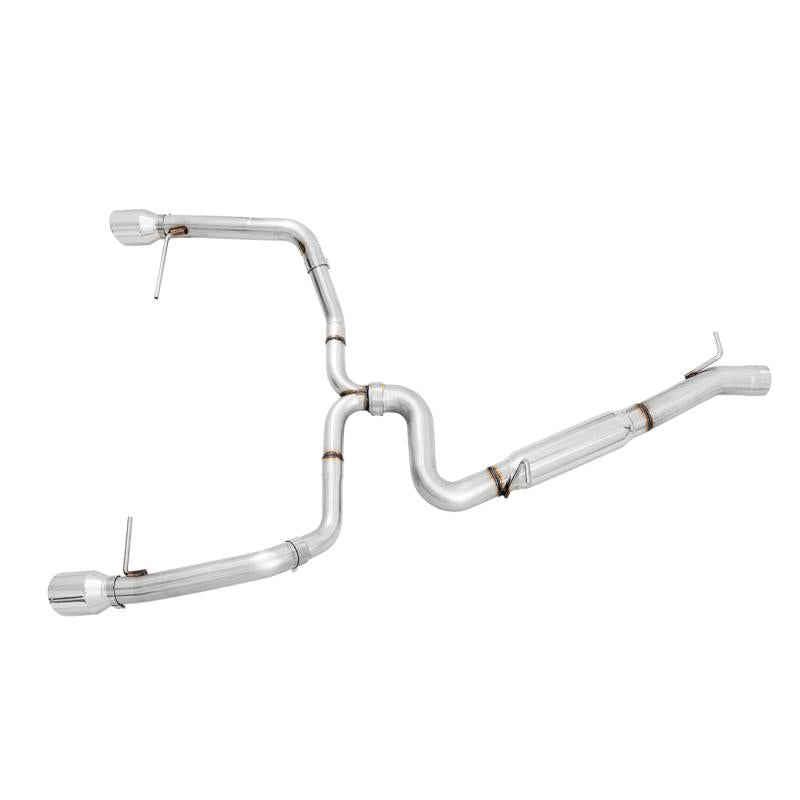 AWE Tuning VW MK7 Golf Alltrack/Sportwagen 4Motion Track Edition Exhaust - Polished Silver Tips-SR1 Performance
