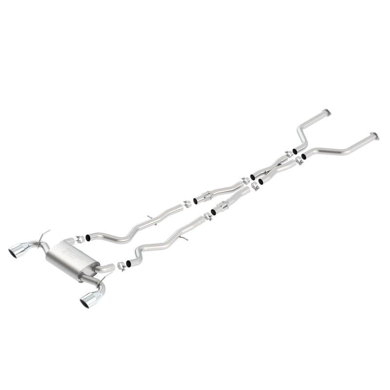 Borla 2017 Infiniti Q60S 3.0T V6 S Type Catback Exhaust-SR1 Performance
