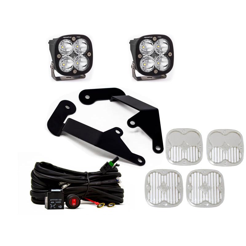 Baja Designs 21+ Ford Bronco Sport Squadron Pro Spot LED Light Pods - Clear-SR1 Performance