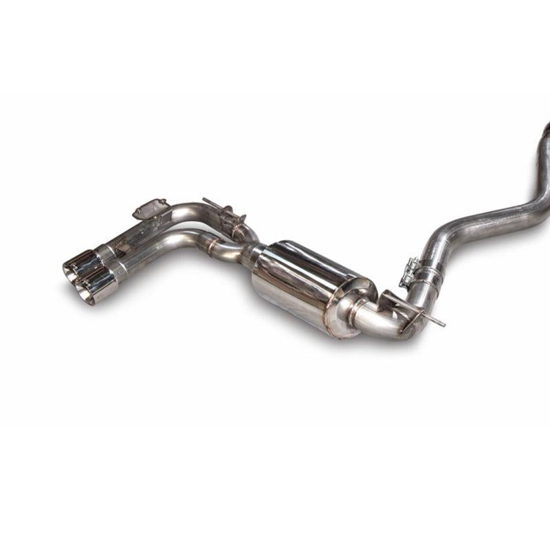 AWE Tuning BMW F3X N20/N26 328i/428i Touring Edition Exhaust Quad Outlet - 80mm Chrome Silver Tips-SR1 Performance