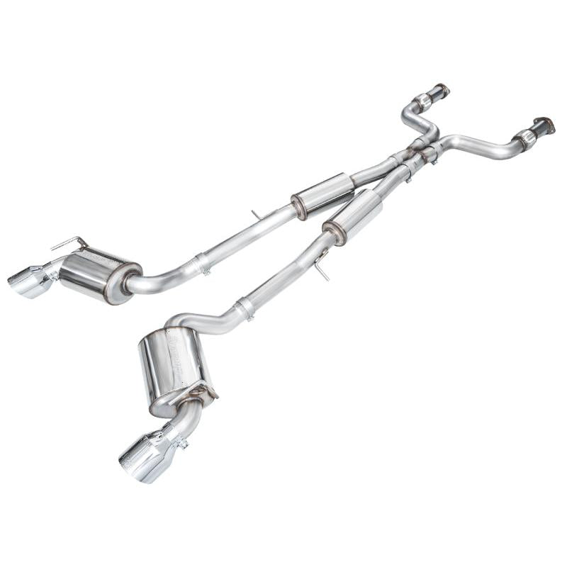 AWE 2023 Nissan Z RZ34 RWD Touring Edition Catback Exhaust System w/ Chrome Silver Tips-SR1 Performance
