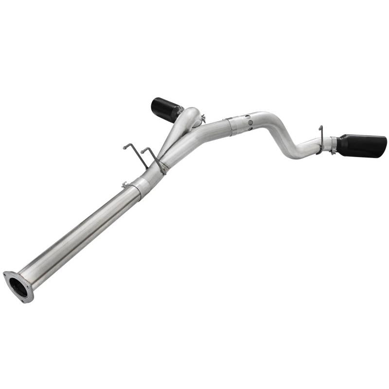 aFe Atlas Exhaust 4in DPF-Back Al Steel 11-14 Ford Diesel Trucks V8-6.7L (td)-SR1 Performance