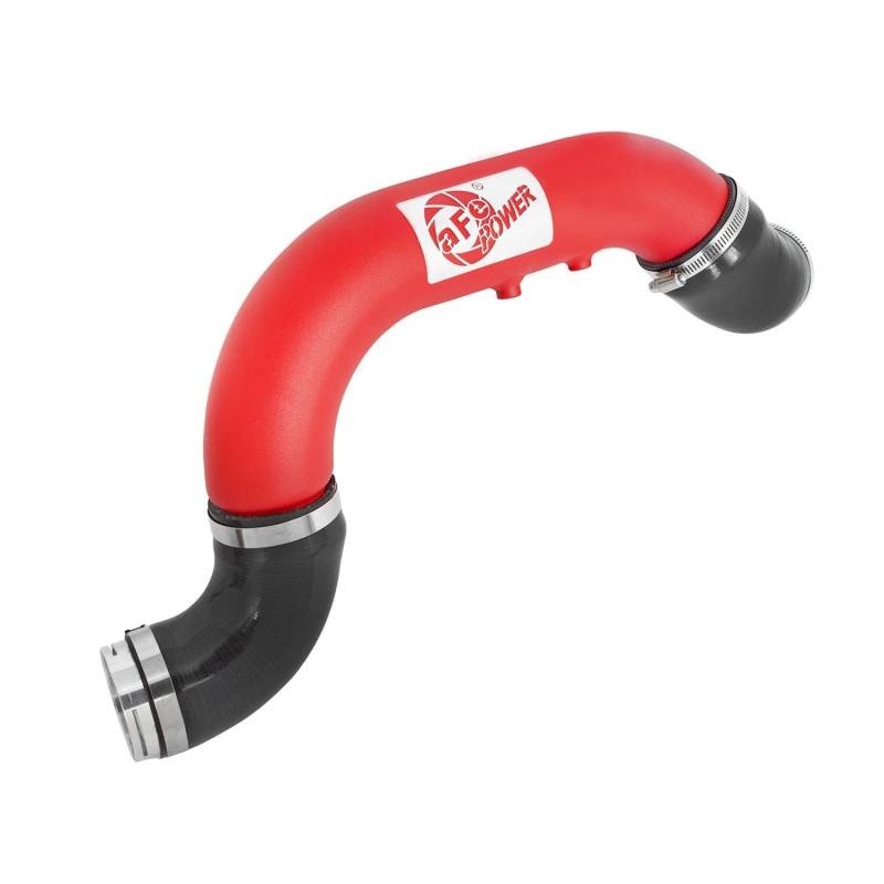 aFe BladeRunner 3in Red IC Tube Cold Side w/ Coupling & Clamp Kit 2016 GM Colorado/Canyon 2.8L-SR1 Performance