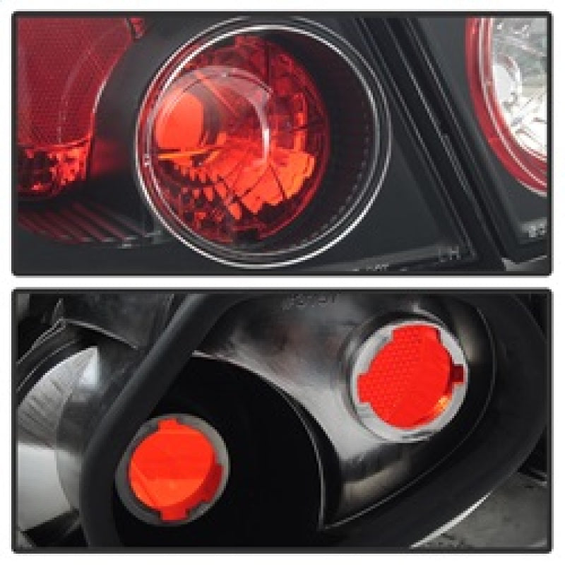 Spyder Toyota Corolla 03-08 Euro Style Tail Lights Black ALT-YD-TC03-BK-SR1 Performance