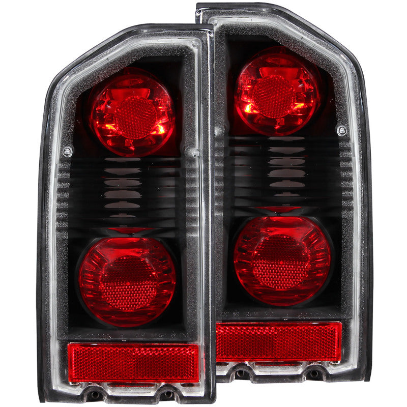 ANZO 1988-1998 Suzuki Vitara Taillights Black-SR1 Performance