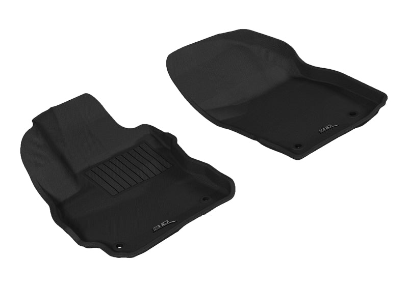 3D MAXpider 2012-2015 Mazda Mazda5 Kagu 1st Row Floormat - Gray-SR1 Performance