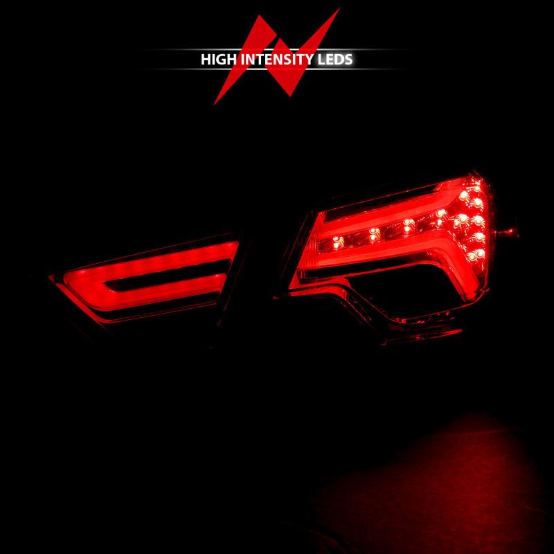 ANZO 14-18 Chevrolet Impala LED Taillights Red/Clear-SR1 Performance