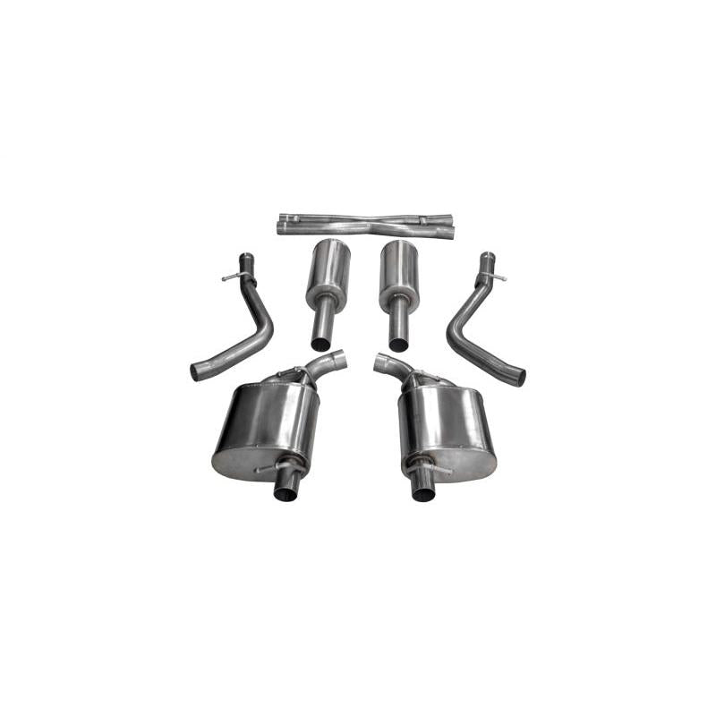 Corsa 15-23 Dodge Charger/300 Sedan 3.6L 2.5in Cat-Back Dual Rear Exit (re-uses stock exhaust bezel)-SR1 Performance