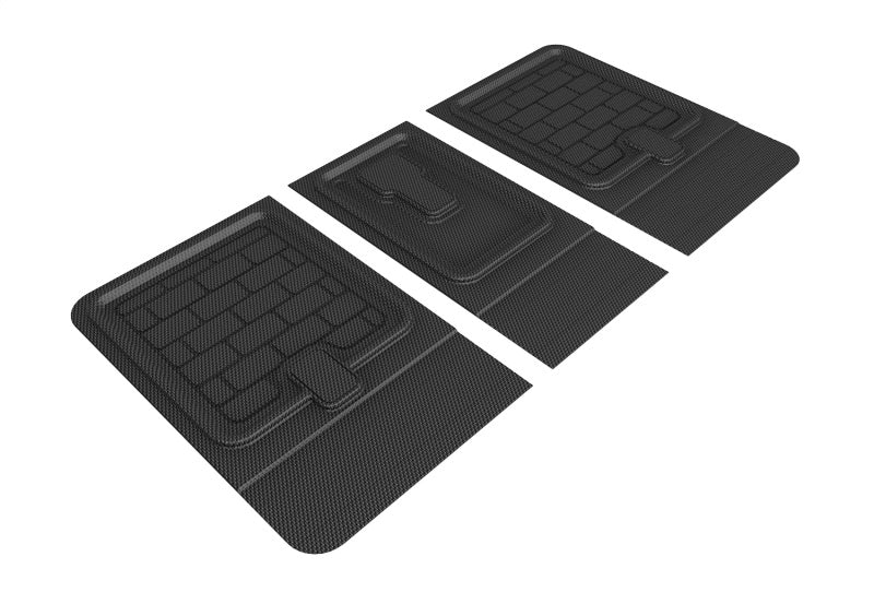 3D MAXpider 20-23 Tesla Model Y 2nd Row Seatback Protector Kagu Cargo Liner - Black-SR1 Performance