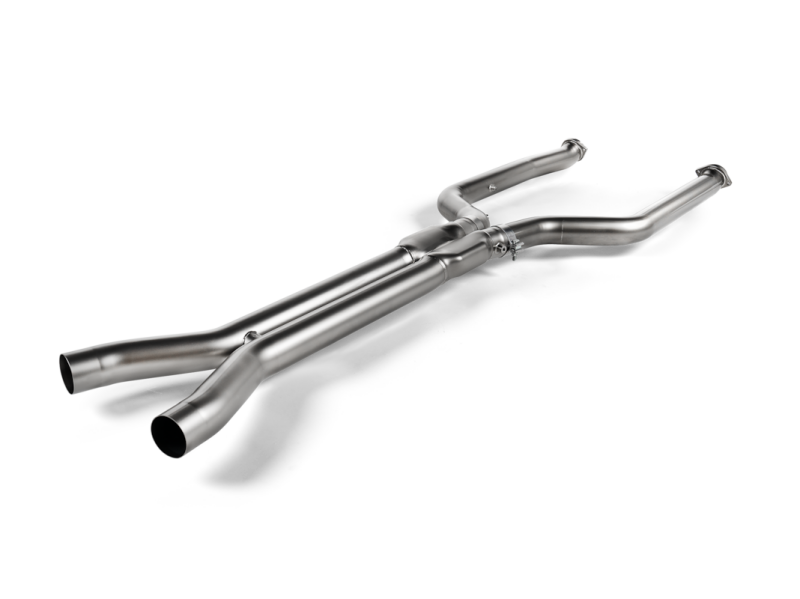 Akrapovic Evolution Link Pipe Set for BMW X5M/X6M (Face Lift) Titanium - High-Performance Exhaust Upgrade