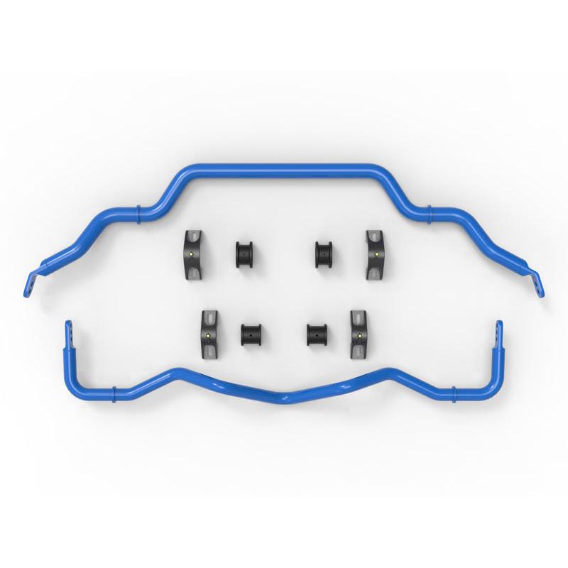aFe 09-20 Nissan 370Z V6-3.7L Front and Rear Control Sway Bar Set - Blue-SR1 Performance