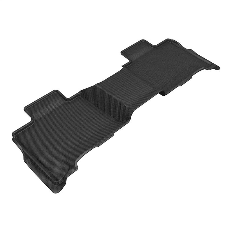 3D MAXider 23-24 Toyota Sequoia Kagu Black Floor Mat - Row 2-SR1 Performance