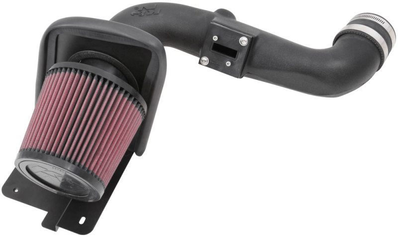 K&N 63 Series Aircharger Performance Intake Kit for 2014 Ford Fiesta 1.6L 4 Cyl-SR1 Performance