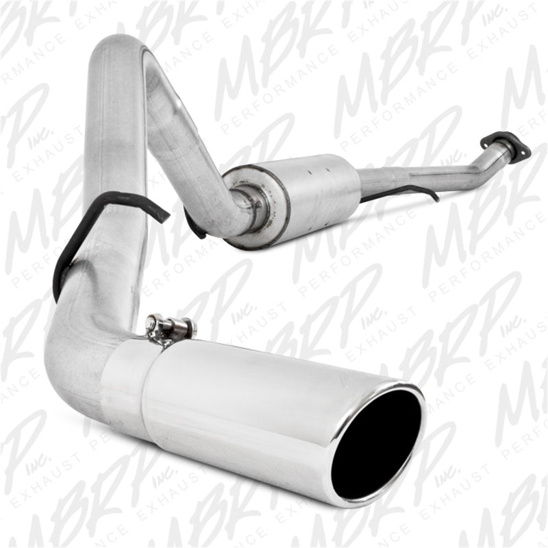 MBRP 2003-2007 Chev/GMC 1500 Classic 4.8/5.3L EC/CC-SB Cat Back Single Side-SR1 Performance