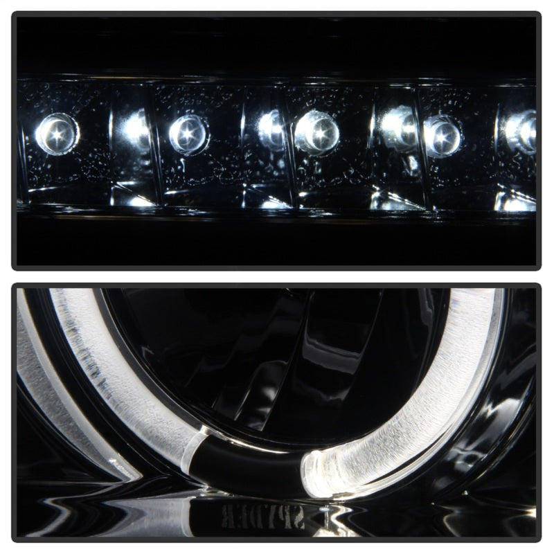 Spyder Toyota Tundra 07-13 Projector Headlights LED Halo LED Smke PRO-YD-TTU07-HL-SM-SR1 Performance